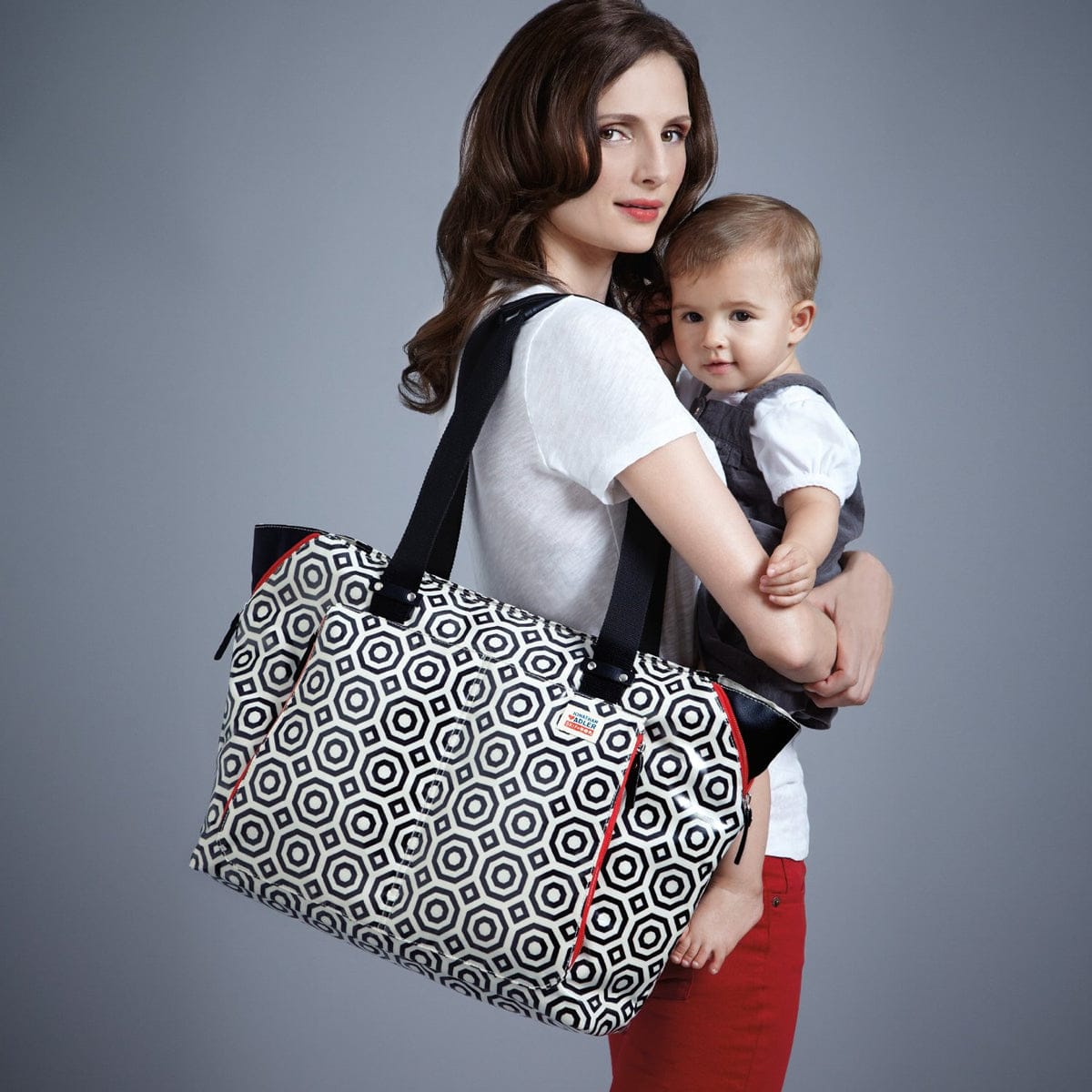 Skip Hop Jonathan Adler Light & Luxe Tote Diaper Bag - Nixon - 210601