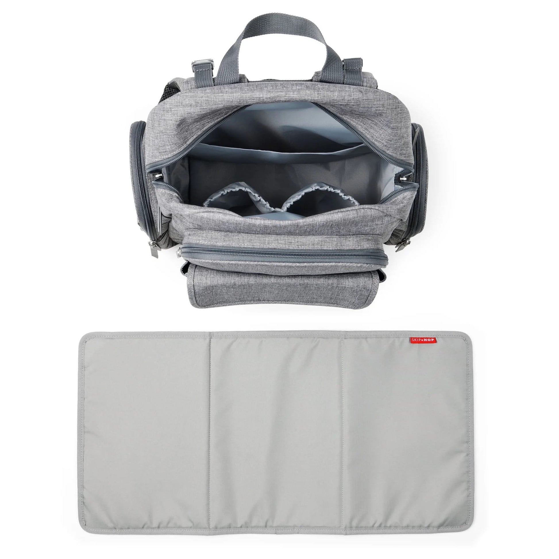 Skip Hop Luna Backpack Diaper Bag - Grey - 9U422010