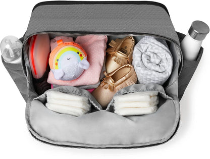 Skip Hop Madison Square Diaper Tote - Black/White Grid - 200901