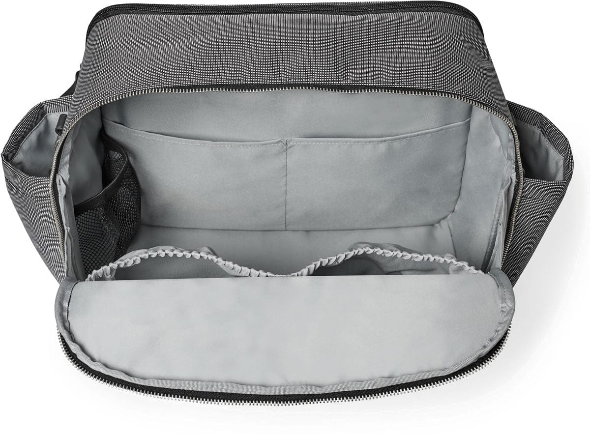 Skip Hop Madison Square Diaper Tote - Black/White Grid - 200901