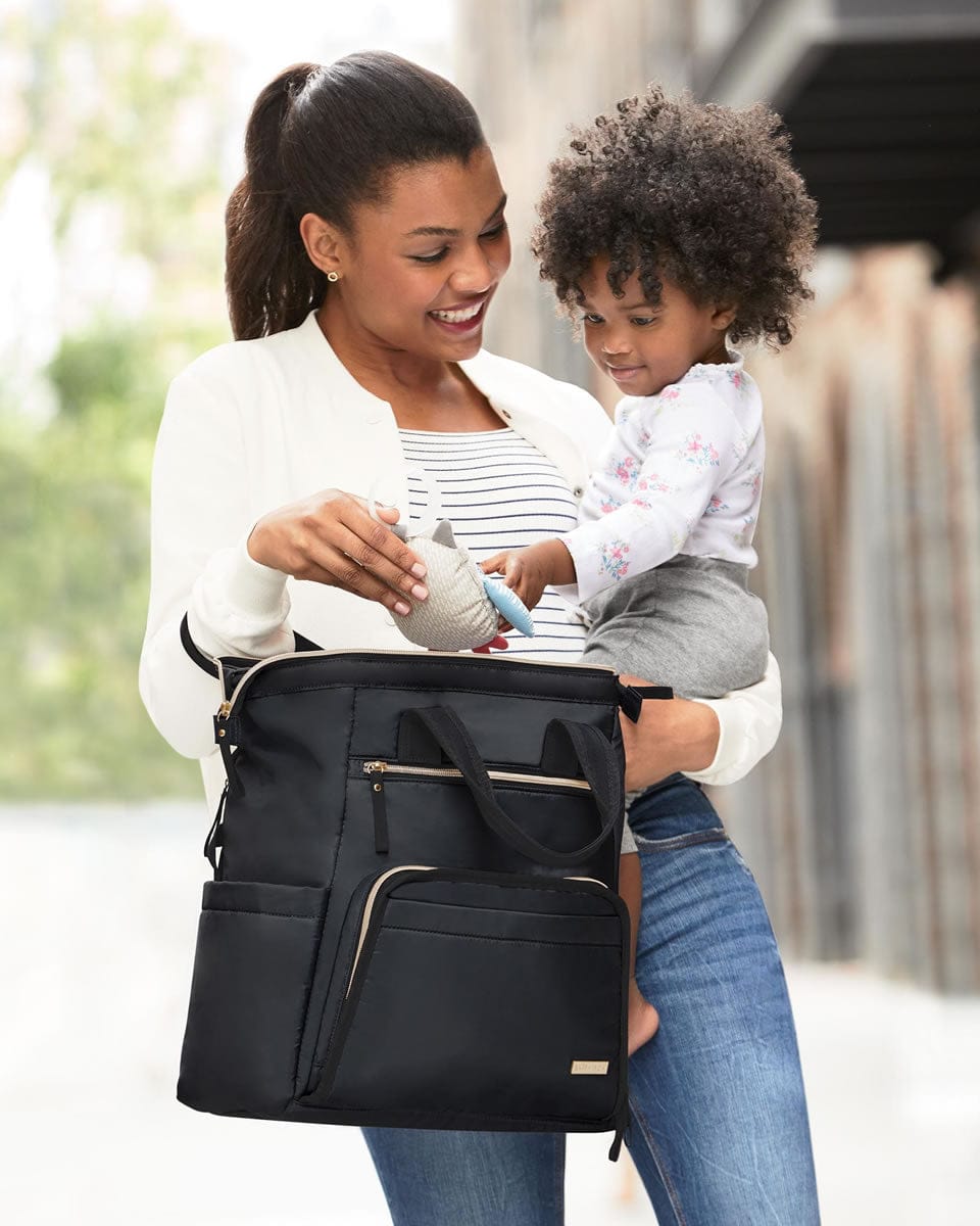Skip Hop MainFrame Backpack Diaper Bag  - Black - 200150