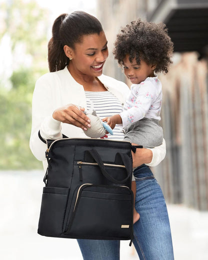 Skip Hop MainFrame Backpack Diaper Bag  - Black - 200150