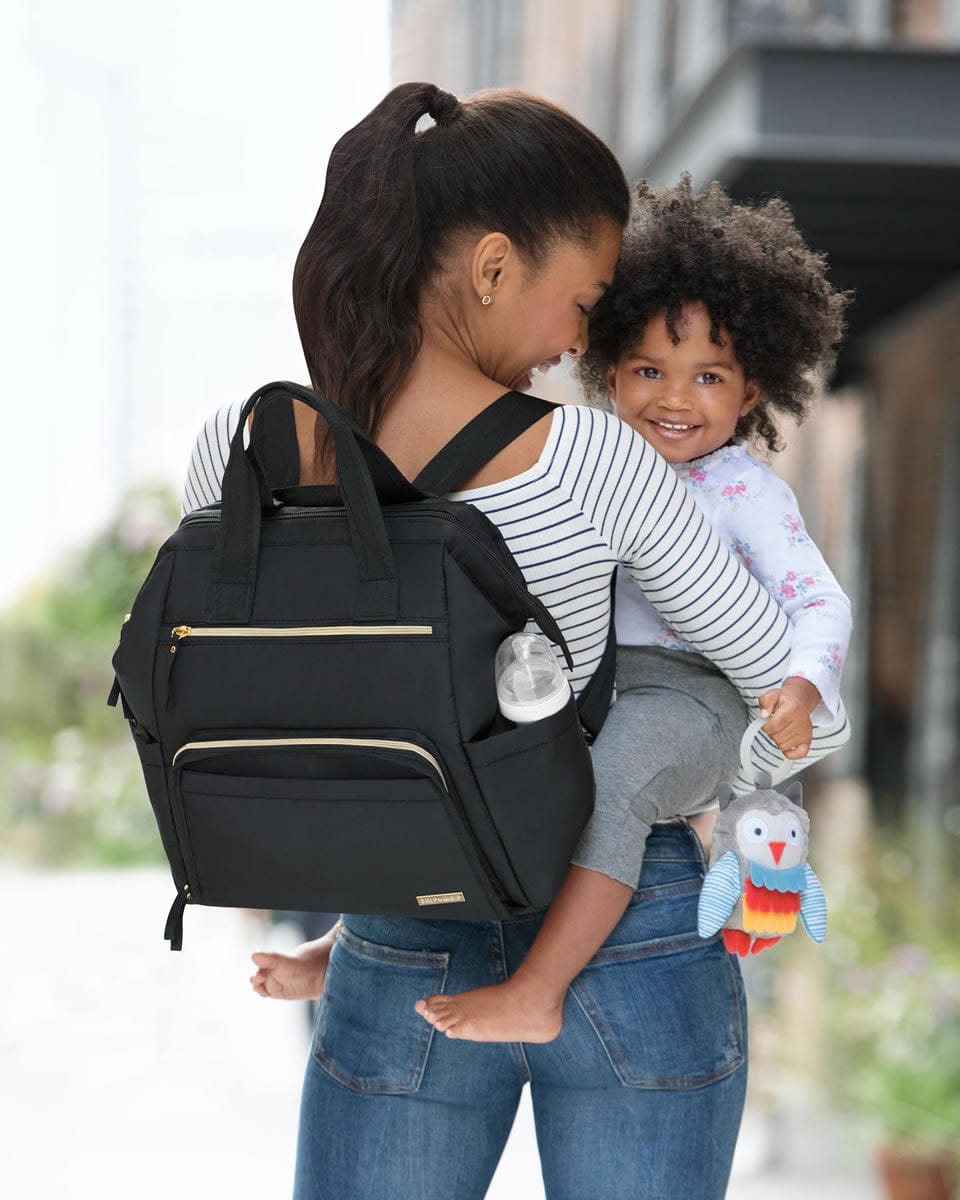 Skip Hop MainFrame Backpack Diaper Bag  - Black - 200150