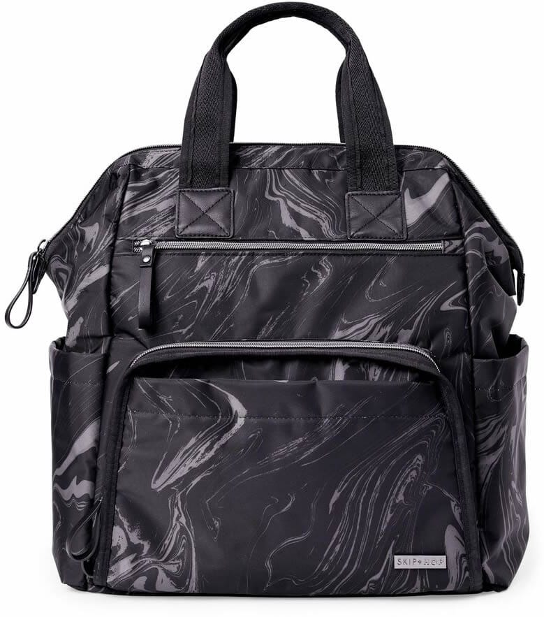 Skip Hop Mainframe Backpack Diaper Bag  - Black Marble