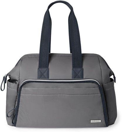 Skip Hop MainFrame Satchel Diaper Bag - Slate