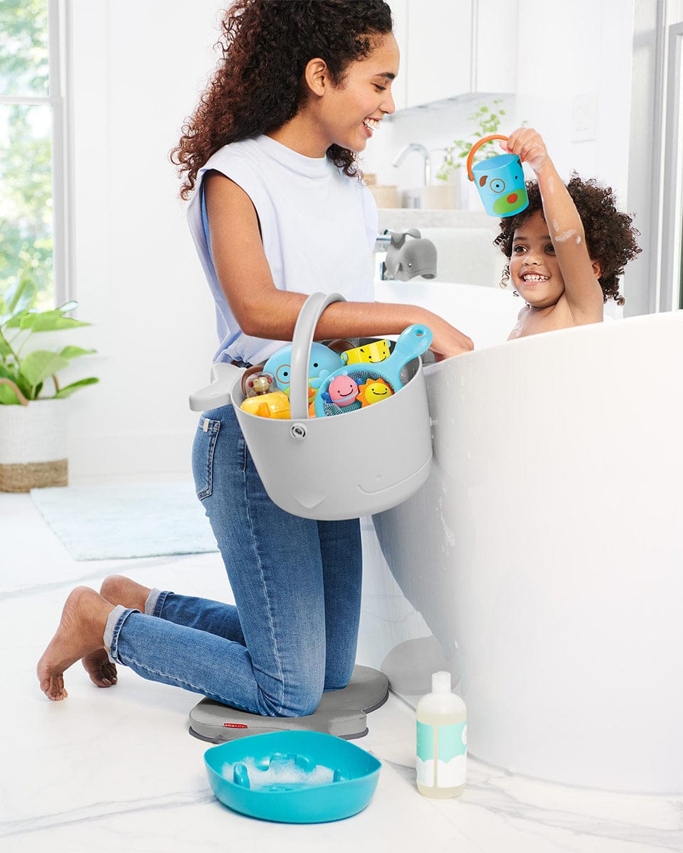 Skip Hop MOBY Fun-Filled Bath Toy Bucket Gift Set - 9O296010