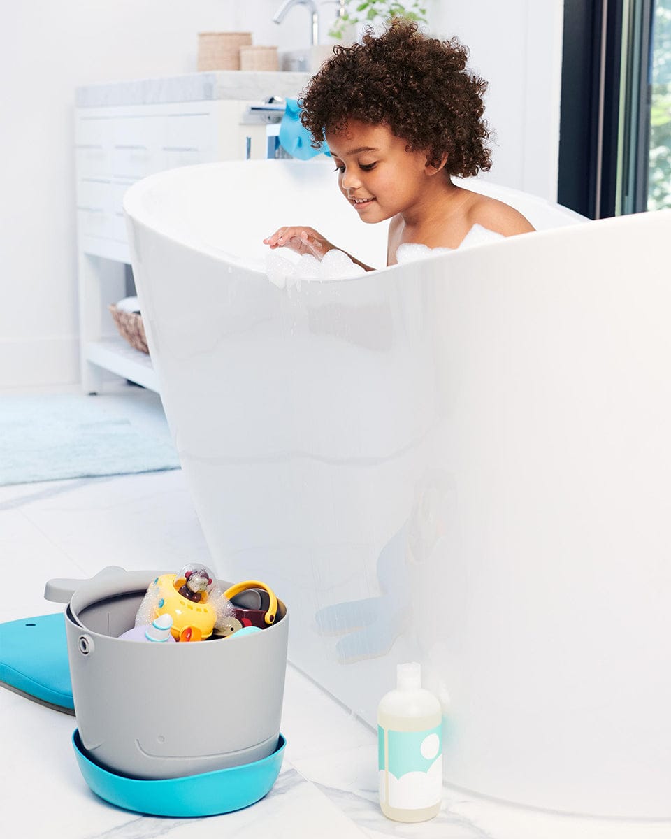 Skip Hop Moby Stowaway Bath Toy Bucket - 9M408710