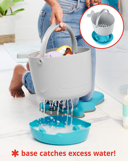 Skip Hop Moby Stowaway Bath Toy Bucket - 9M408710
