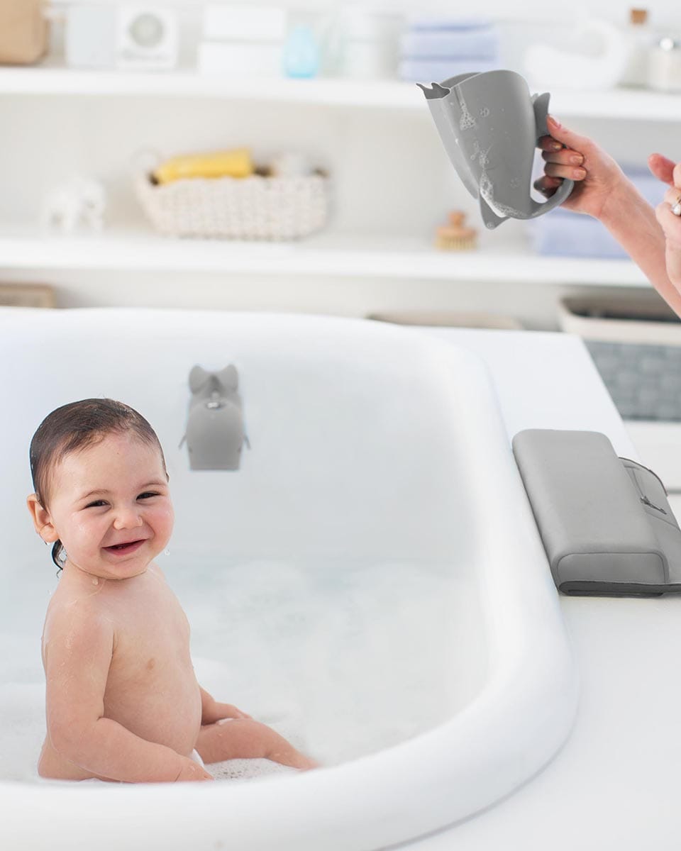Skip Hop Moby Waterfall Bath Rinser - Grey - 235052