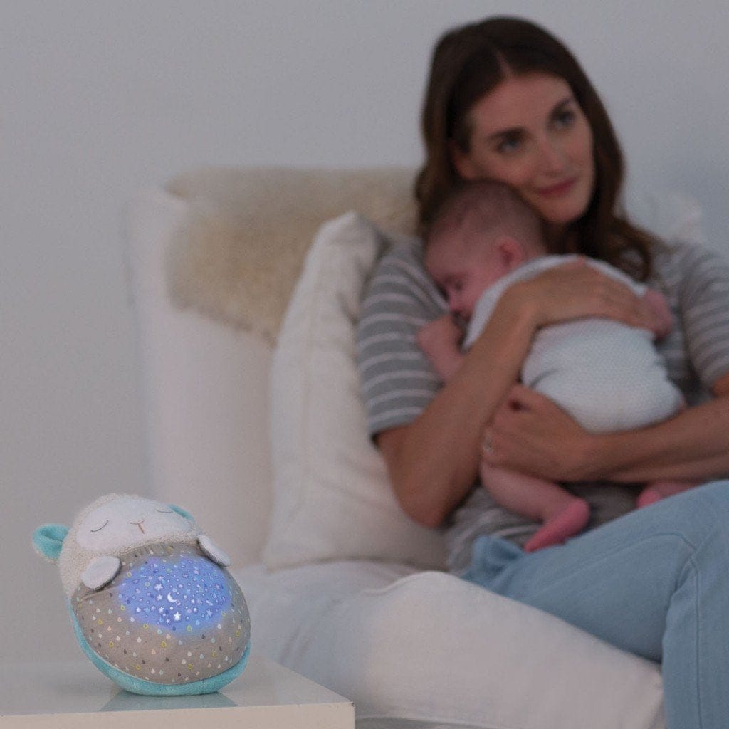 Skip Hop Moonlight & Melodies Hug Me Projection Baby Soother Lamb