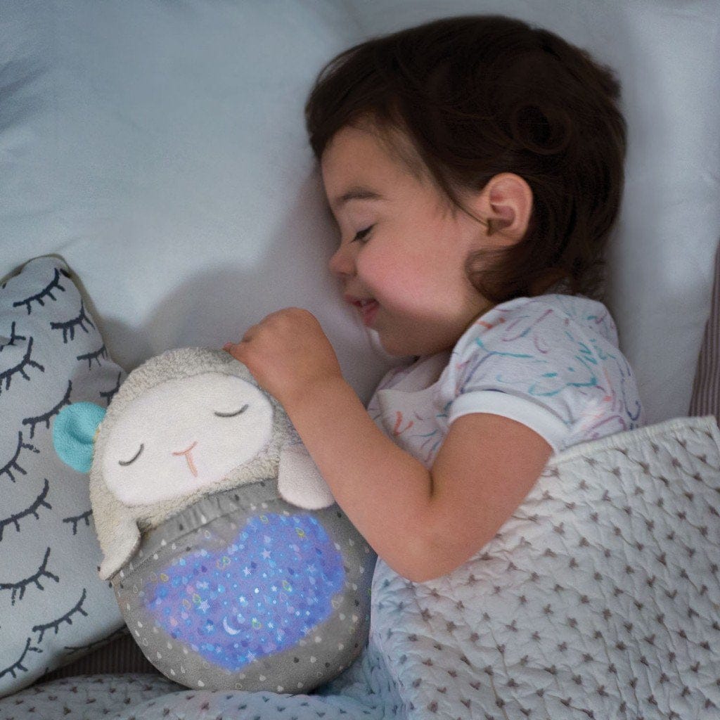 Skip Hop Moonlight & Melodies Hug Me Projection Baby Soother Lamb