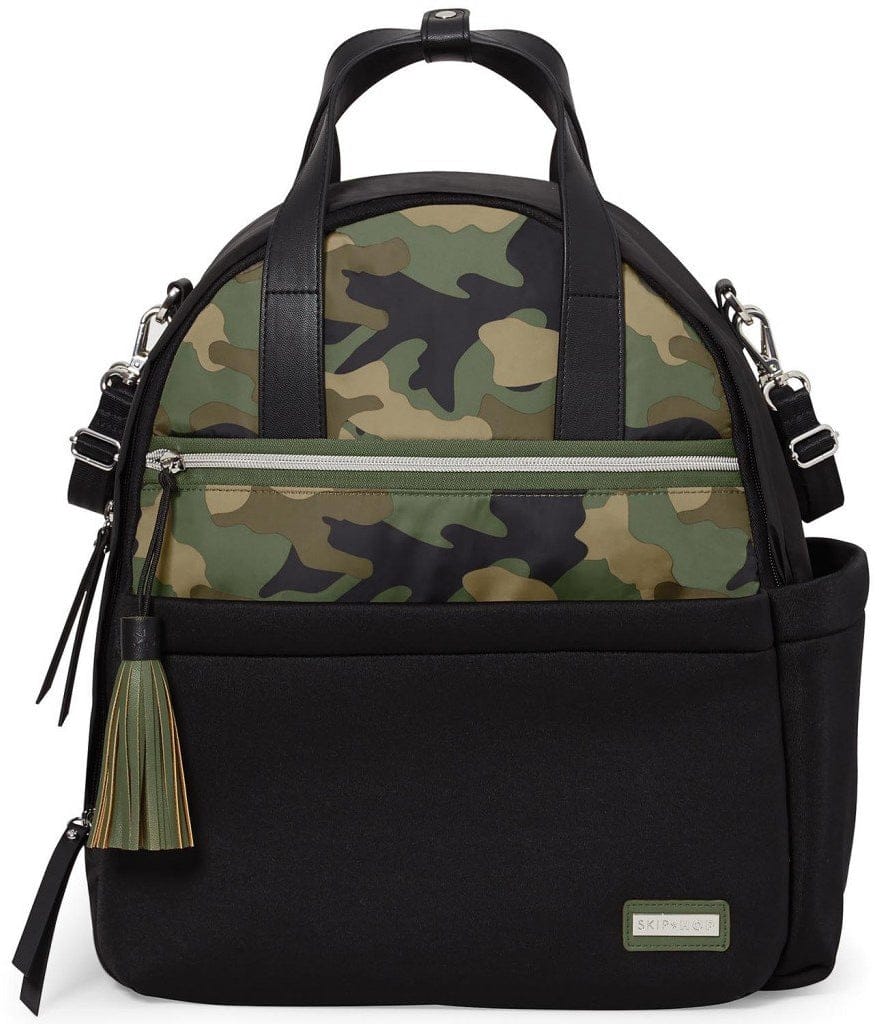 Skip Hop Nolita Neoprene Backpack Diaper Bag  - Black/Camo