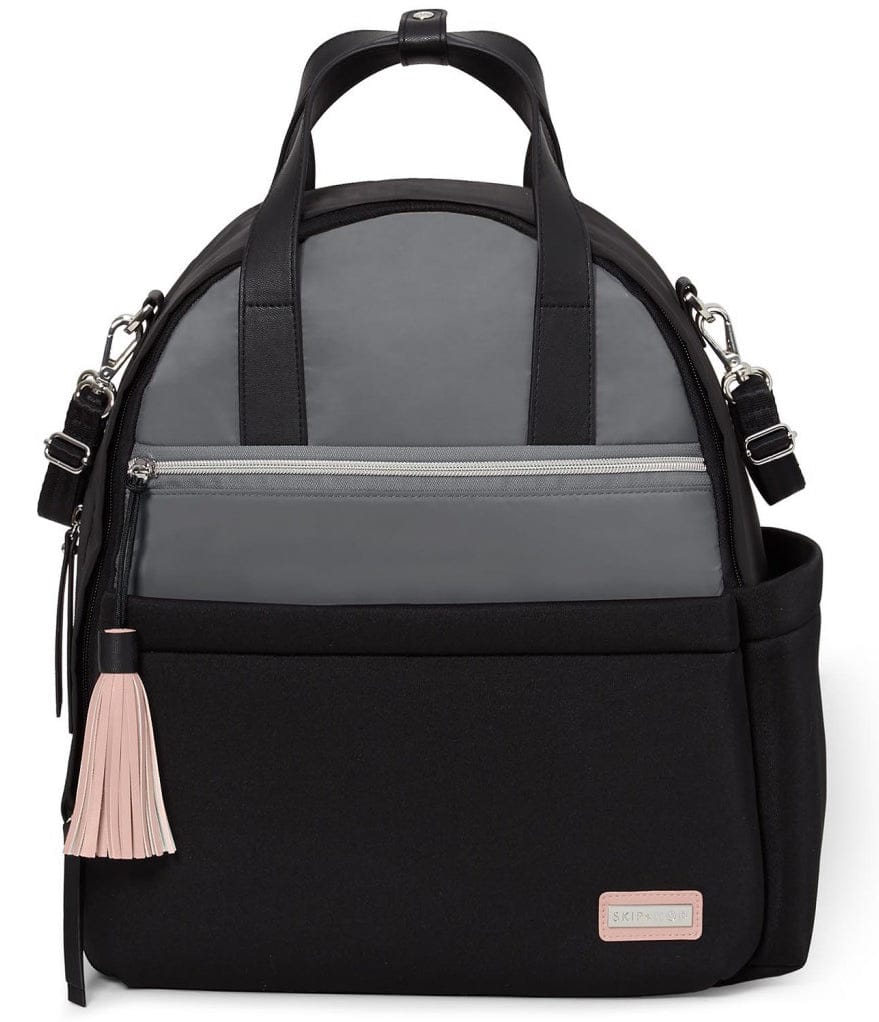 Skip Hop Nolita Neoprene Backpack Diaper Bag  - Black/Grey