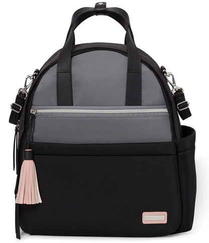 Skip Hop Nolita Neoprene Backpack Diaper Bag  - Black/Grey