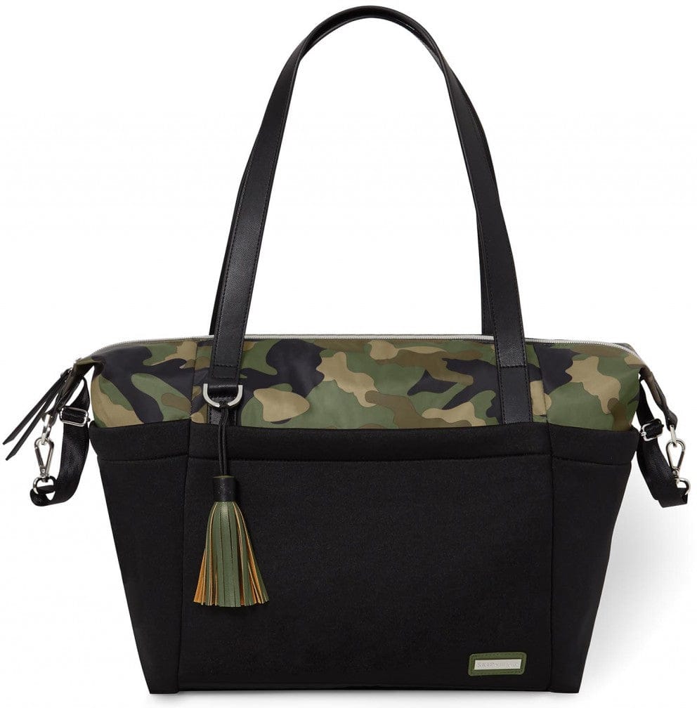 Skip Hop Nolita Neoprene Tote Diaper Bag - Black/Camo
