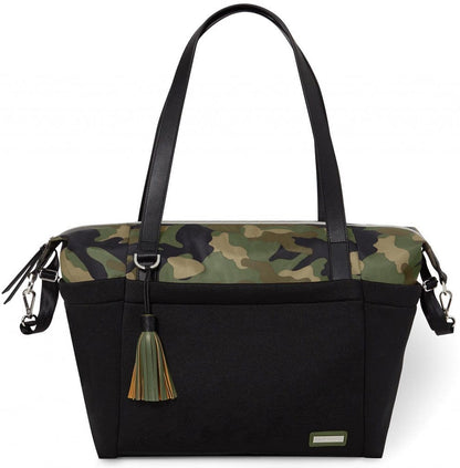 Skip Hop Nolita Neoprene Tote Diaper Bag - Black/Camo