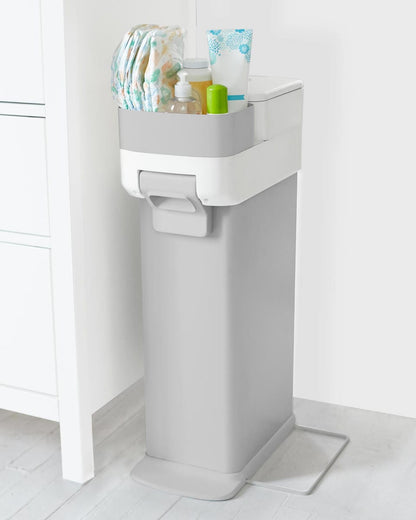 Skip Hop Nursery Style Diaper Pail - Grey - 304052