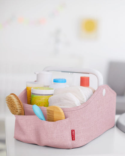 Skip Hop Nursery Style Light-Up Diaper Caddy - Pink - 9K260410