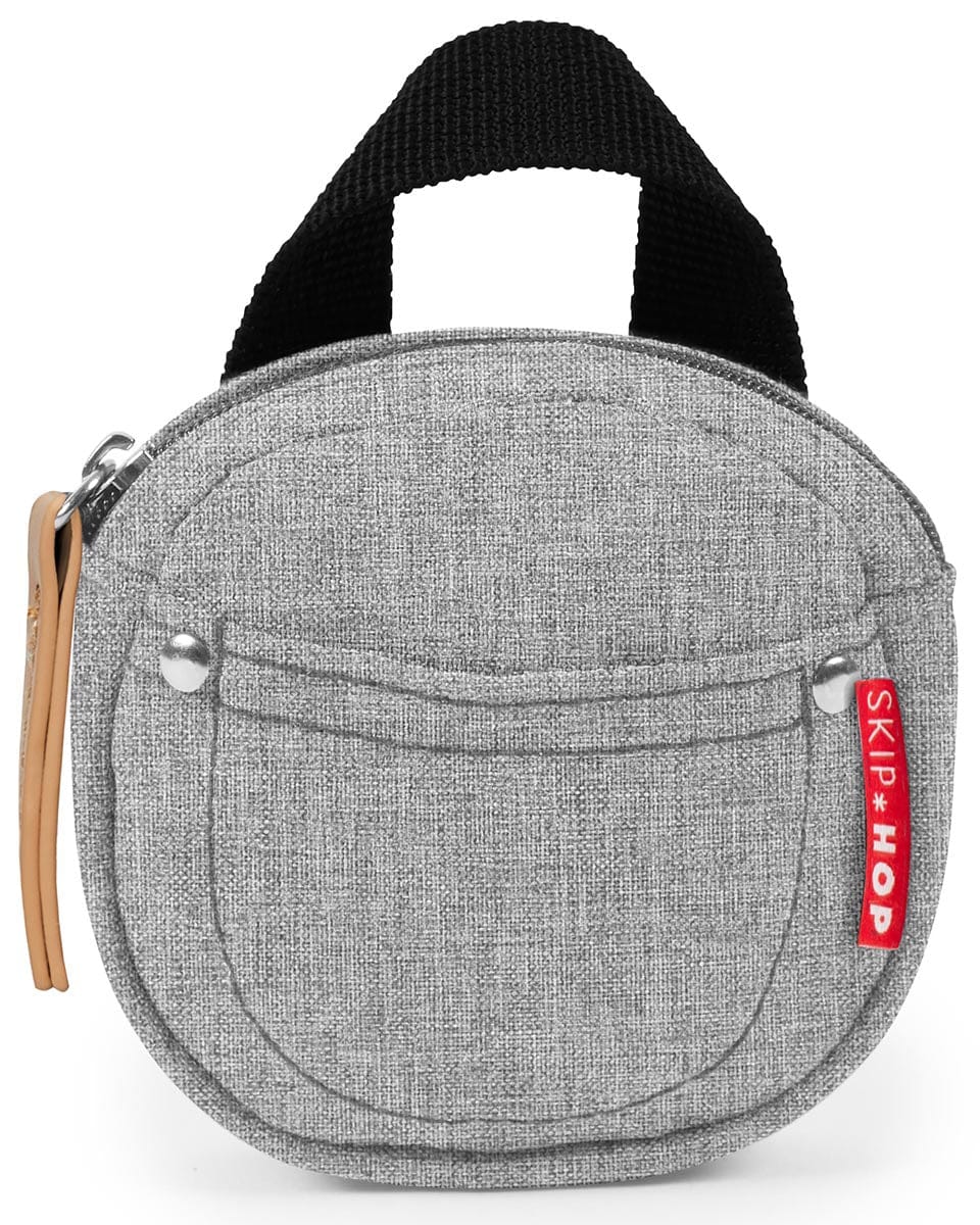 Skip Hop Pacifier Pocket - Grey Melange - 500044