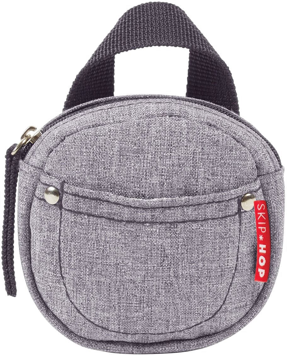 Skip Hop Pacifier Pocket - Heather Grey