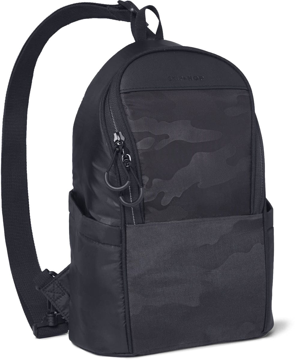 Skip Hop Paxwell Easy-Access Diaper Sling- Black/Camo - 200175