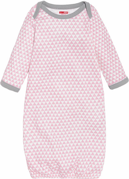 Skip Hop Petite Triangles Baby Gown - Pink - 279245