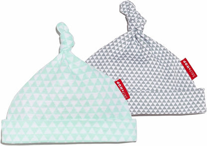 Skip Hop Petite Triangles Baby Hat Set - Blue