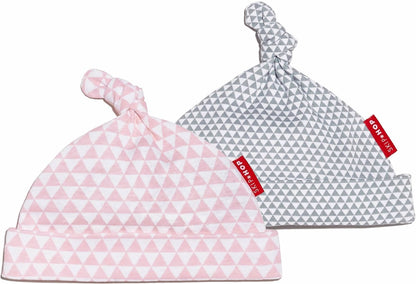 Skip Hop Petite Triangles Baby Hat Set - Pink