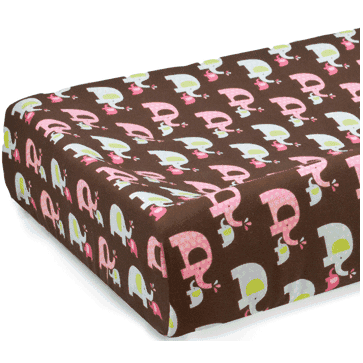 Skip Hop Pink Elephant Changing Pad Cover - 276851