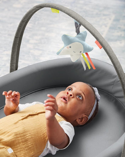 Skip Hop Playful Retreat Baby Nest - Grey Melange - 9I745210