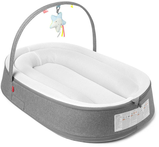 Skip Hop Playful Retreat Baby Nest - Grey Melange - 9I745210