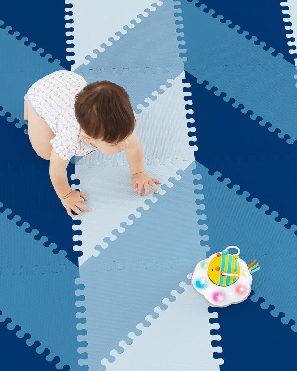 Skip Hop Playspot Geo Foam Floor Tiles - Blue Ombre - 9M884310