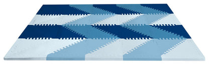 Skip Hop Playspot Geo Foam Floor Tiles - Blue Ombre - 9M884310