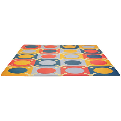 Skip Hop Playspot Interlocking Foam Tiles - Brights