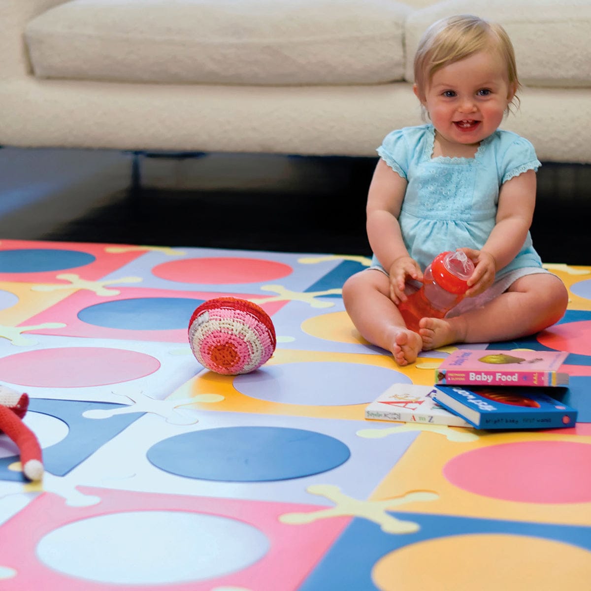 Skip Hop Playspot Interlocking Foam Tiles - Brights