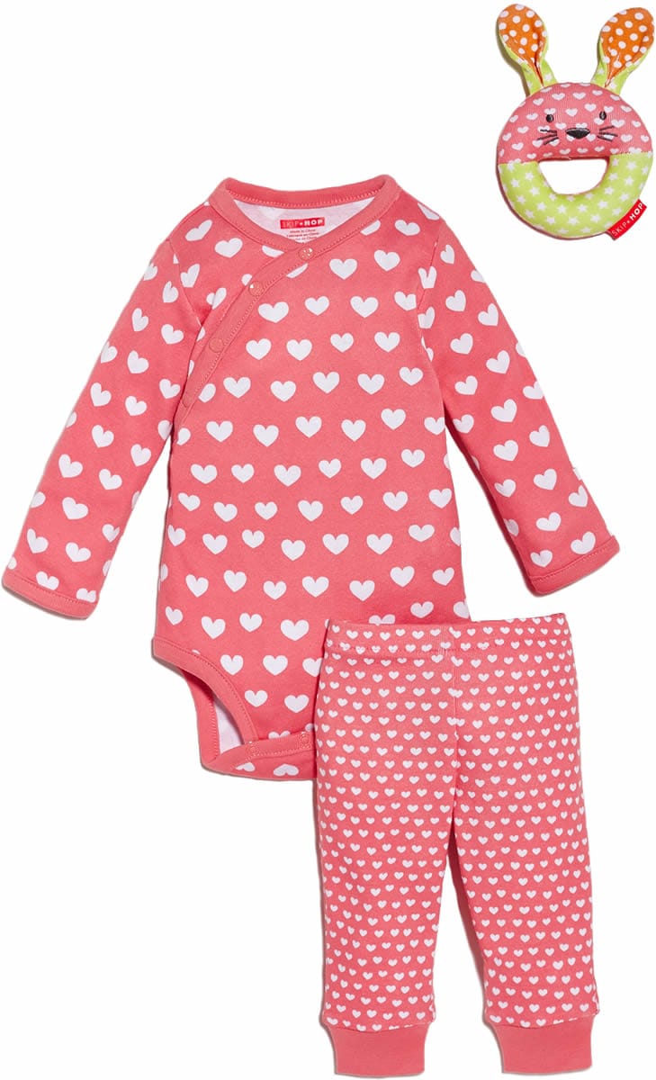 Skip Hop POP Print 3-Piece Gift Set - Watermelon (Newborn) - 279295-NB