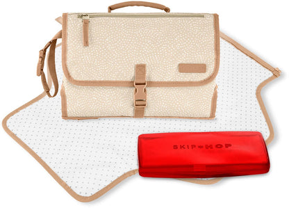 Skip Hop Pronto Signature Changing Station - Beige Swirl Dot - 9Q220910