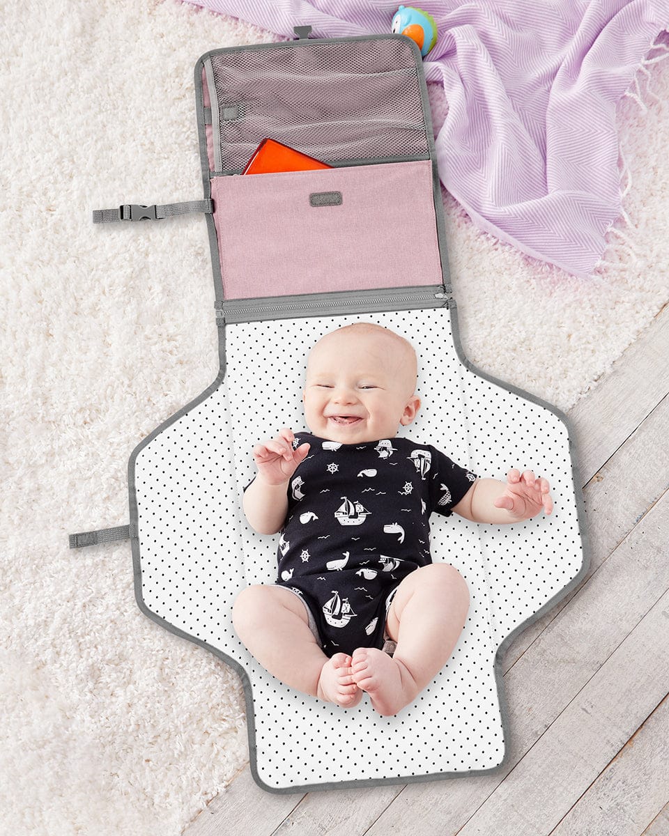 Skip Hop Pronto Signature Changing Station - Pink Heather - 9L523210