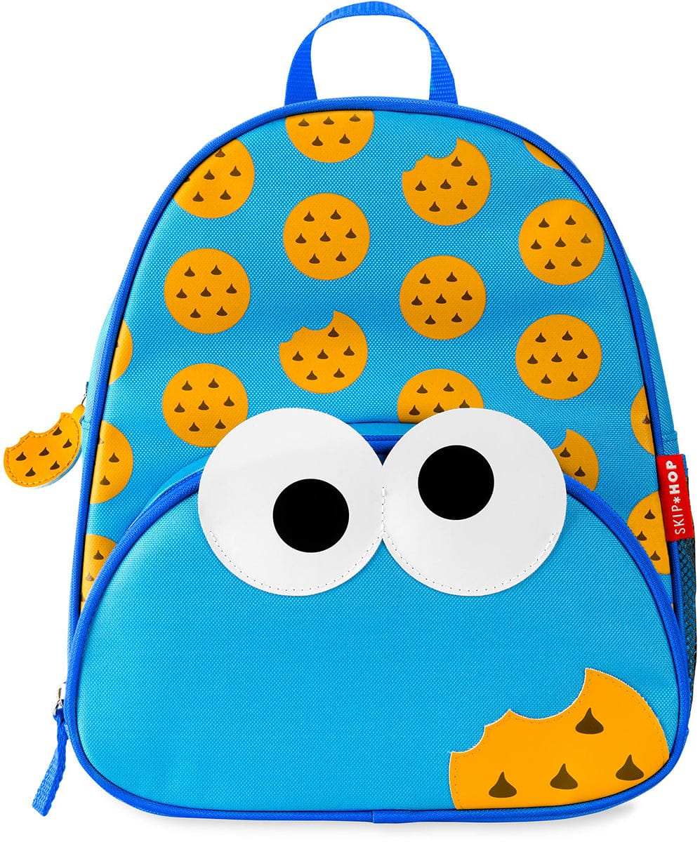 Skip Hop Sesame Street Little Kid Backpack - Cookie Monster - 9Q792110
