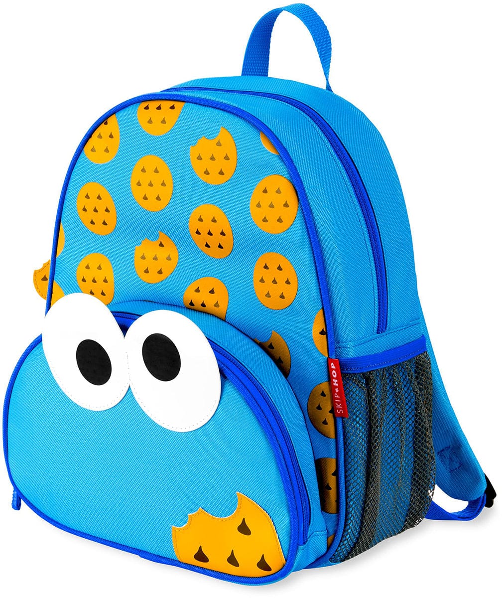 Skip Hop Sesame Street Little Kid Backpack - Cookie Monster - 9Q792110