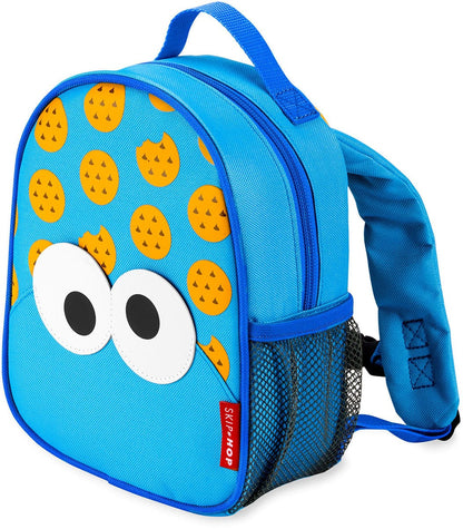 Skip Hop Sesame Street Mini Backpack With Safety Harness - Cookie Monster - 9Q791810