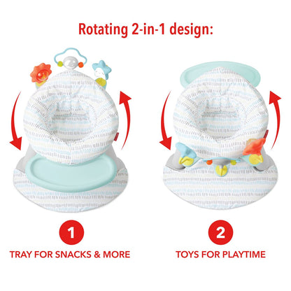Skip Hop Silver Lining Cloud 2-in-1 Activity Floor Seat - 304185
