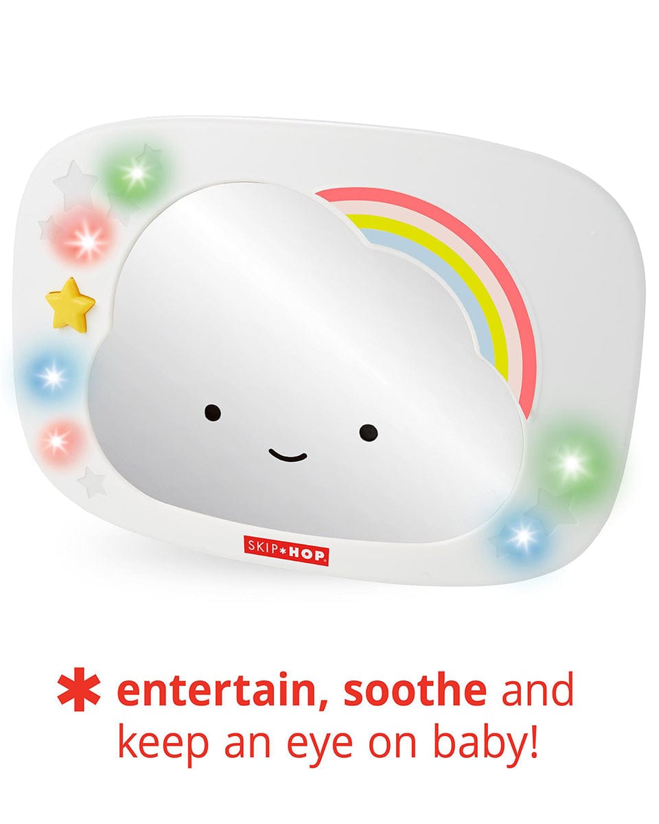 Skip Hop Silver Lining Cloud Entertainment Car Mirror - 9J600510