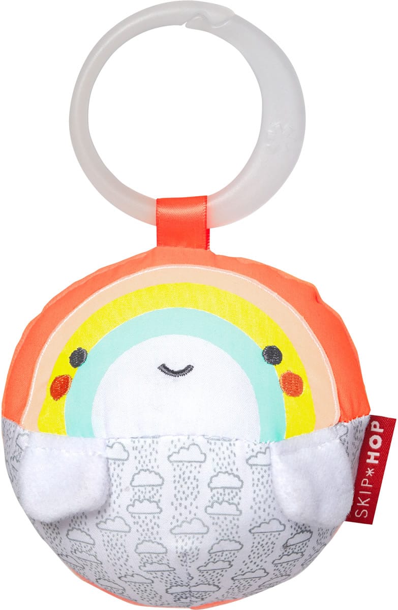 Skip Hop Silver Lining Cloud Rattle Ball - Rainbow - 307160
