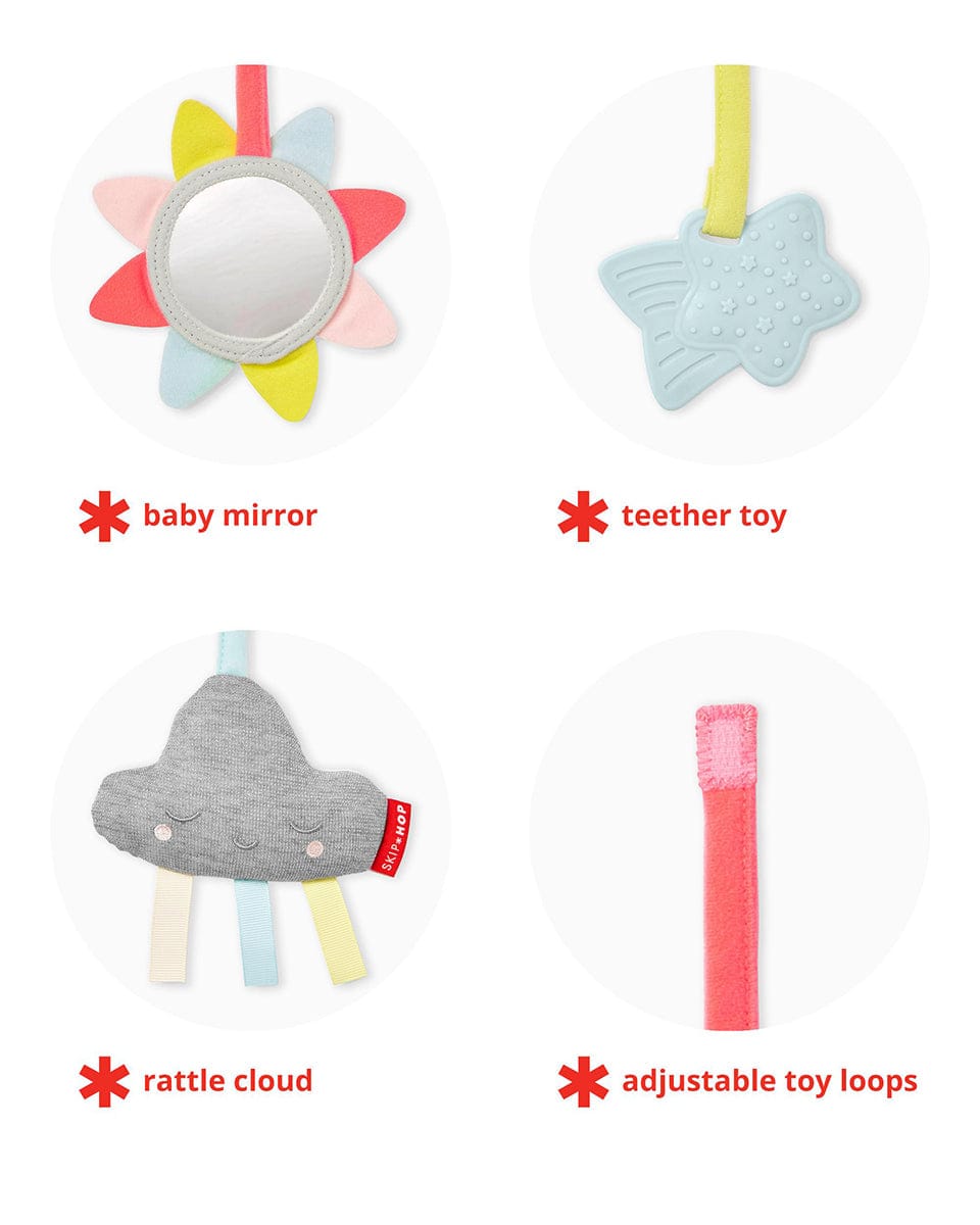 Skip Hop Silver Lining Cloud Wooden Activity Gym - 9N390710