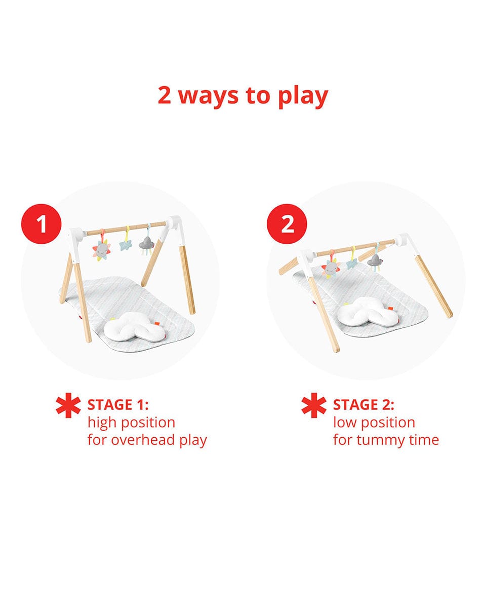 Skip Hop Silver Lining Cloud Wooden Activity Gym - 9N390710
