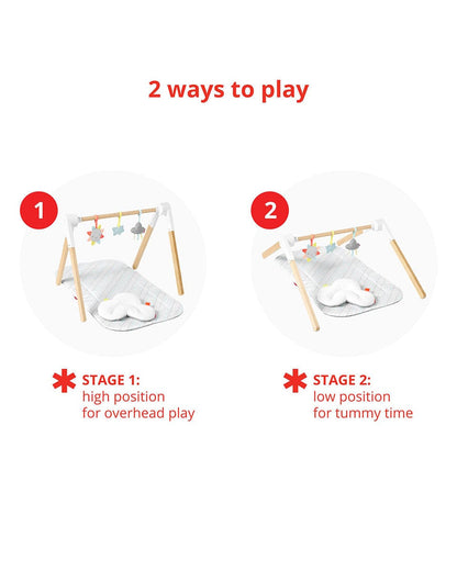 Skip Hop Silver Lining Cloud Wooden Activity Gym - 9N390710