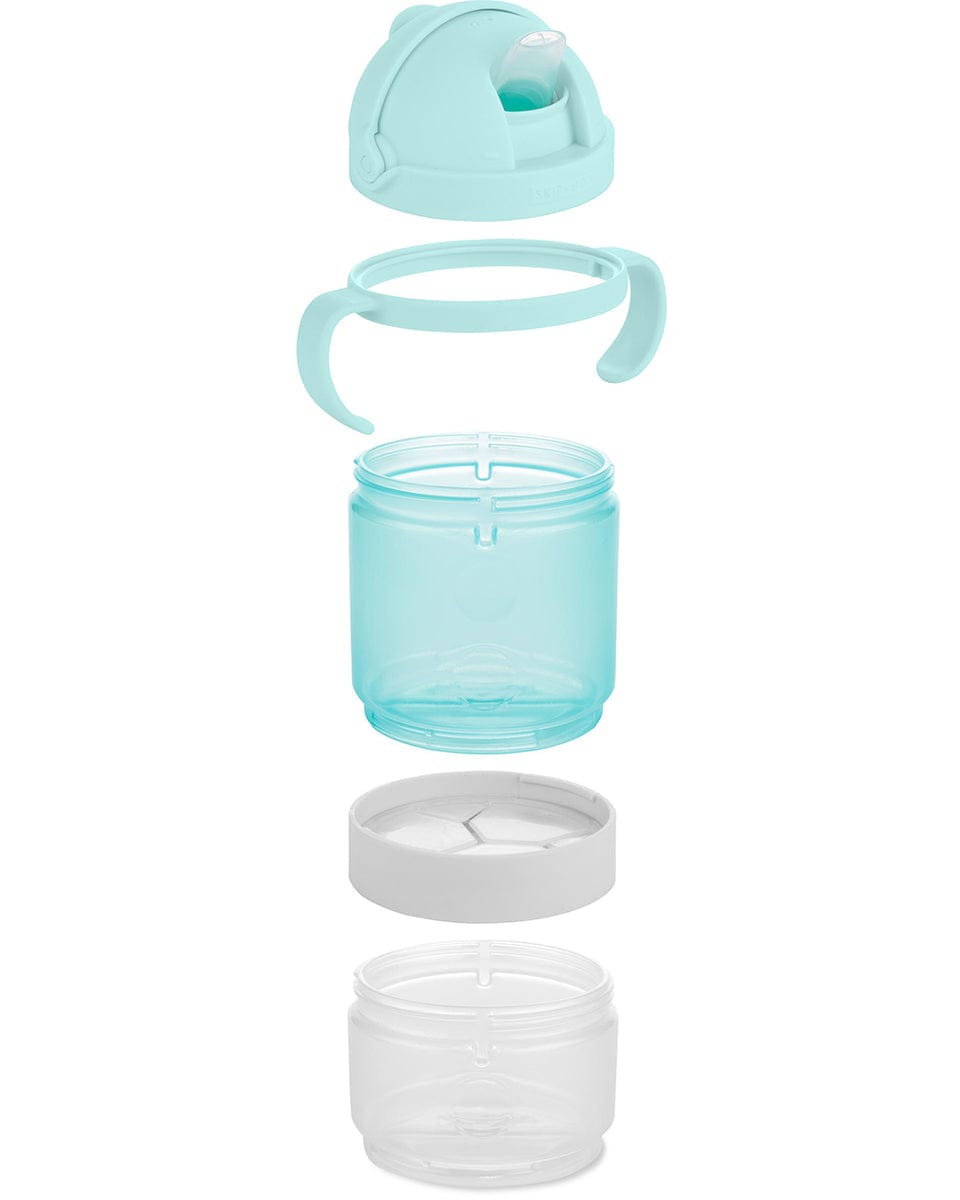 Skip Hop Sip To Snack 2-in-1 Set - Teal / Grey - 9N221910