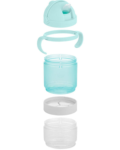Skip Hop Sip To Snack 2-in-1 Set - Teal / Grey - 9N221910