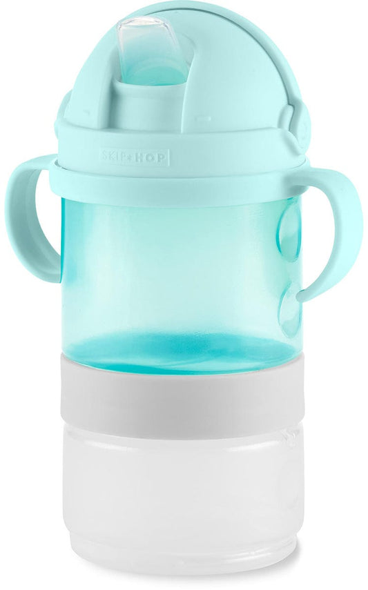 Skip Hop Sip To Snack 2-in-1 Set - Teal / Grey - 9N221910